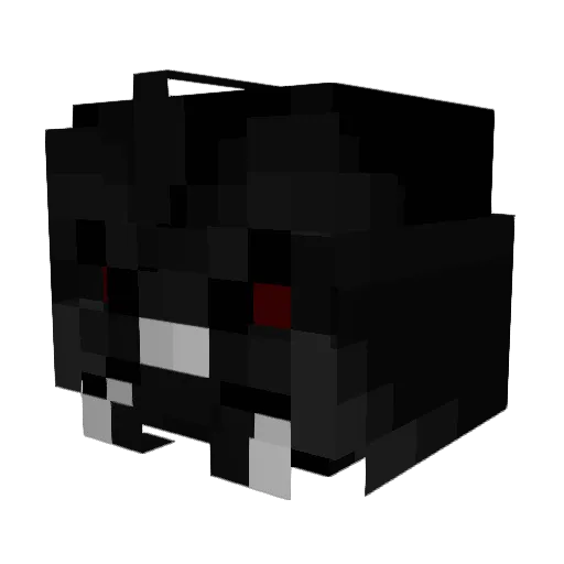 Crochparty969 Minecraft avatar head, 3D render