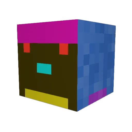 Croco97 Minecraft avatar head, 3D render