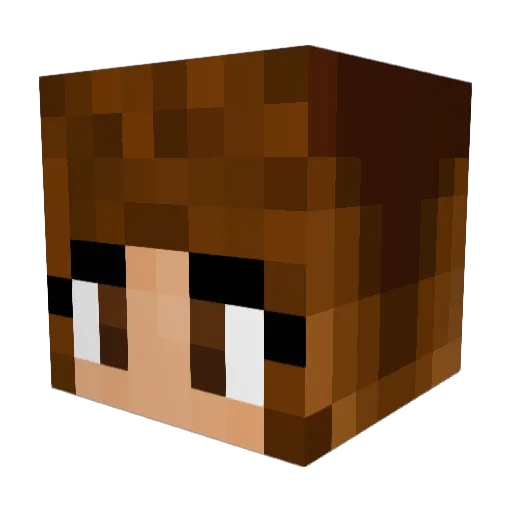Crocodile_Cum1 Minecraft avatar head, 3D render