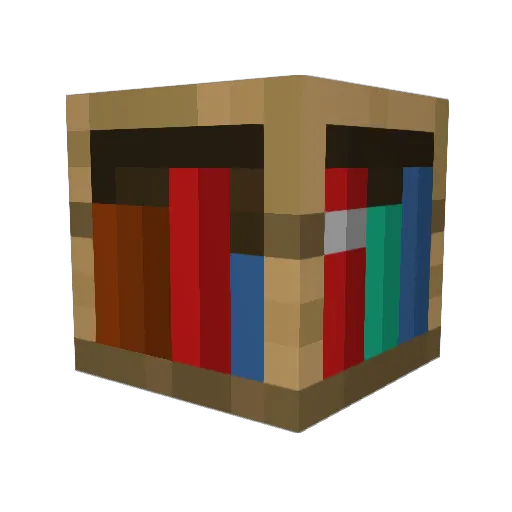 Croftingtable_ Minecraft avatar head, 3D render