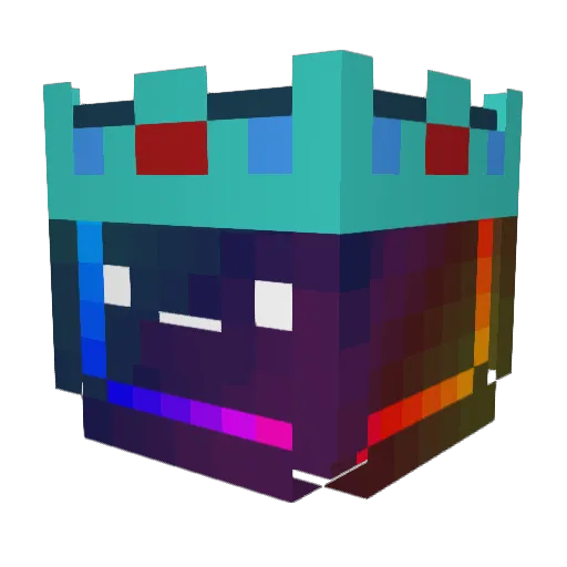 CroissantHere Minecraft avatar head, 3D render