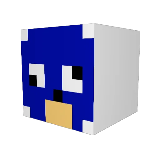 CroixNez5417006 Minecraft avatar head, 3D render