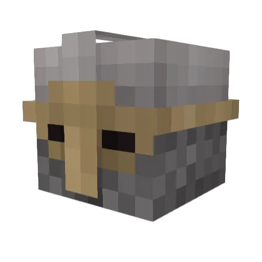 Crona47 Minecraft avatar head, 3D render