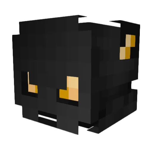 Cronias_ Minecraft avatar head, 3D render