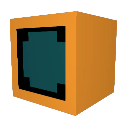 Cronicx_HD Minecraft avatar head, 3D render