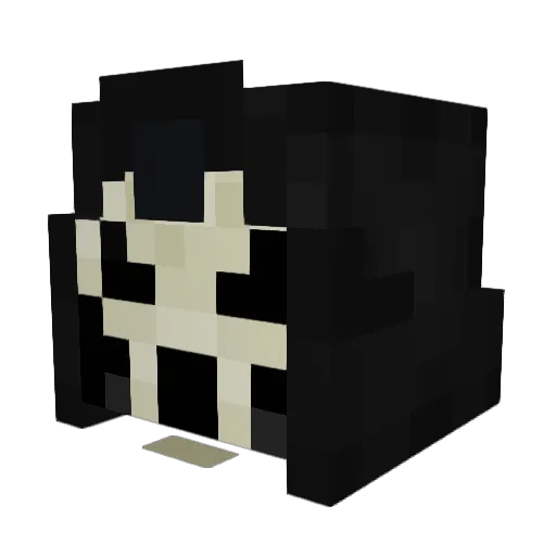 Crono_Reaper Minecraft avatar head, 3D render