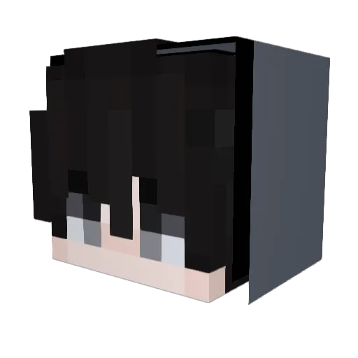 Cronus8442 Minecraft avatar head, 3D render