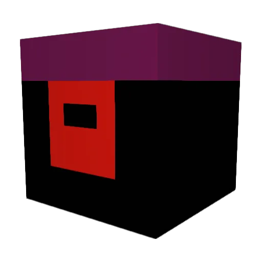 CroodleAFC Minecraft avatar head, 3D render