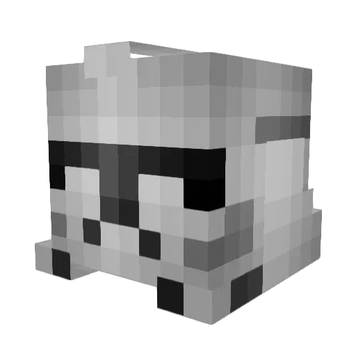 CroppedGryphon5 Minecraft avatar head, 3D render