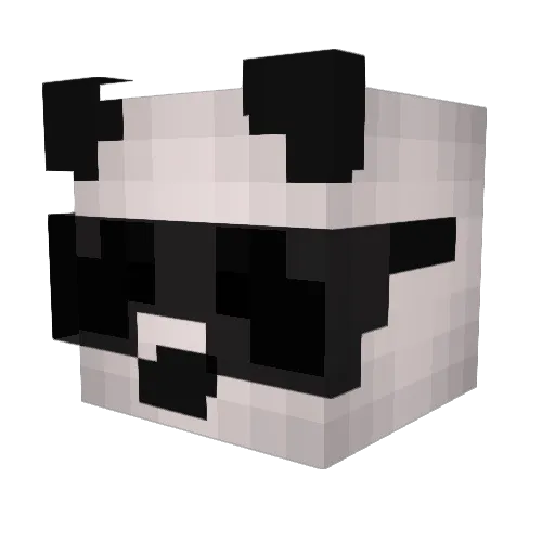 CrosbyMGO Minecraft avatar head, 3D render