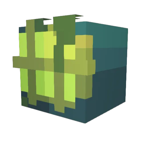 CrossTheMoss Minecraft avatar head, 3D render