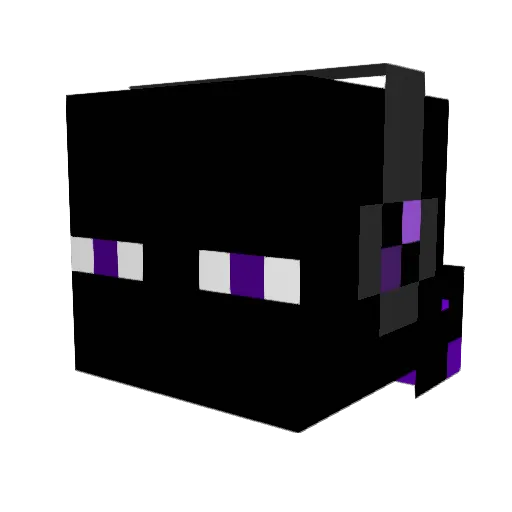 Crotta12 Minecraft avatar head, 3D render