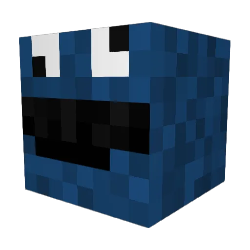 CrownOfLeo Minecraft avatar head, 3D render