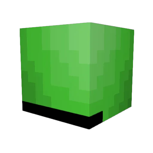 Crownlyt Minecraft avatar head, 3D render