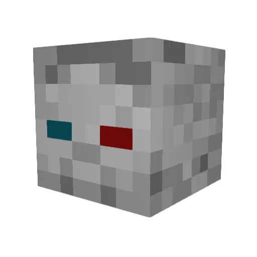 CrownsEnd Minecraft avatar head, 3D render