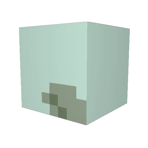 CrowsHere Minecraft avatar head, 3D render