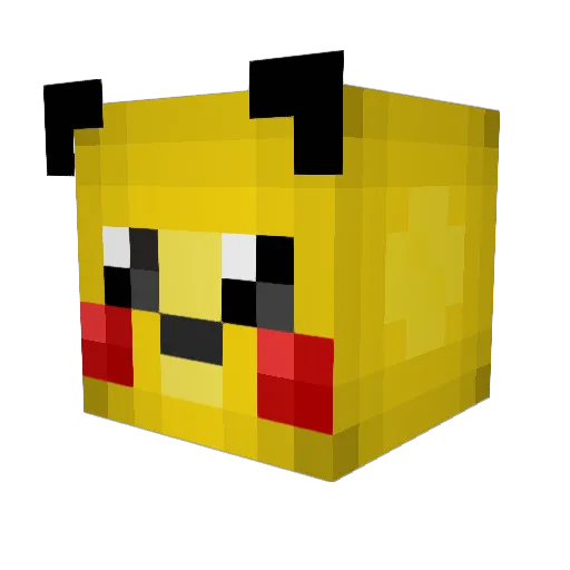 Crowz1lla Minecraft avatar head, 3D render