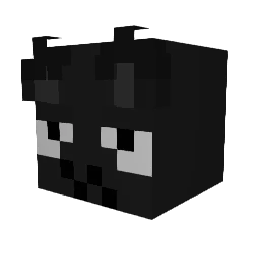 CruZzZ99 Minecraft avatar head, 3D render