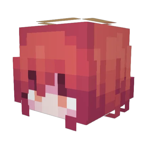 Cruel_Angel13 Minecraft avatar head, 3D render