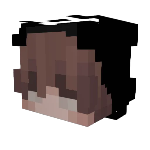 Cruelghetto Minecraft avatar head, 3D render