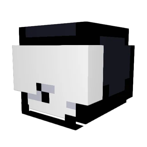 Crugnuts404 Minecraft avatar head, 3D render