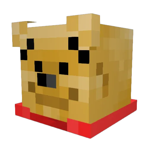 Cruisin4aBruisin Minecraft avatar head, 3D render