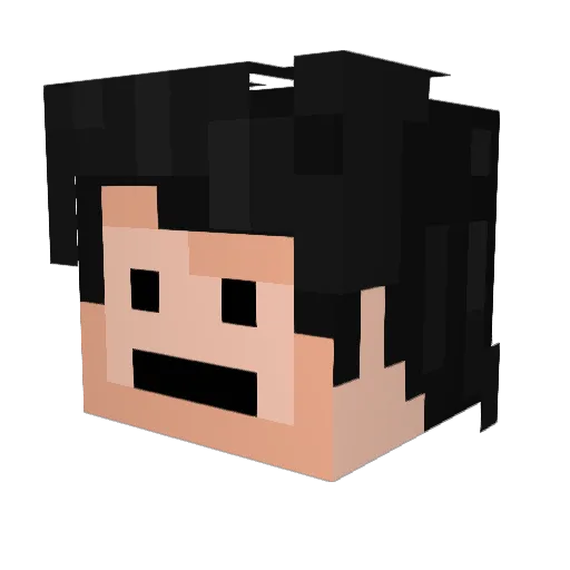 CruisingTraveler Minecraft avatar head, 3D render