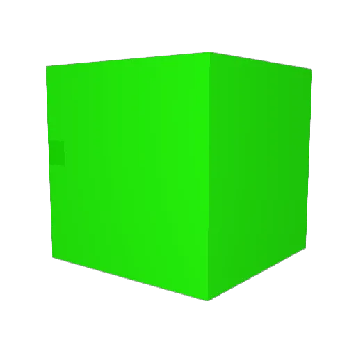 CrumbleBot3000 Minecraft avatar head, 3D render