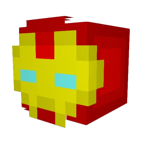 Crumbleoscar Minecraft avatar head, 3D render