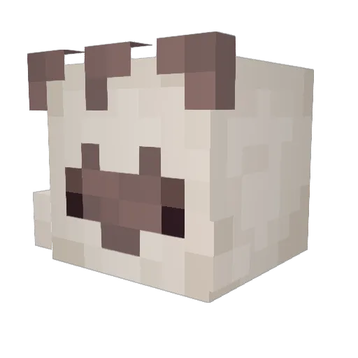 CrumbyCart00ns Minecraft avatar head, 3D render