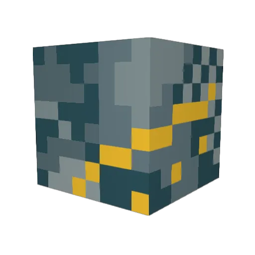 Crumpet70 Minecraft avatar head, 3D render
