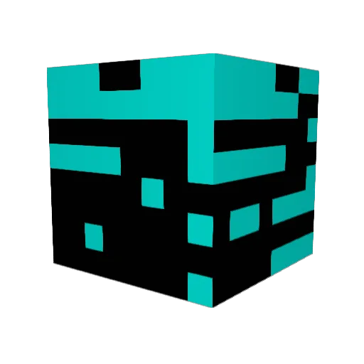 CrunchyTubeSock Minecraft avatar head, 3D render