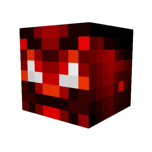 Crunchymcyt Minecraft avatar head, 3D render