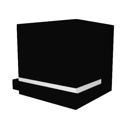 Crungus_ Minecraft avatar head, 3D render