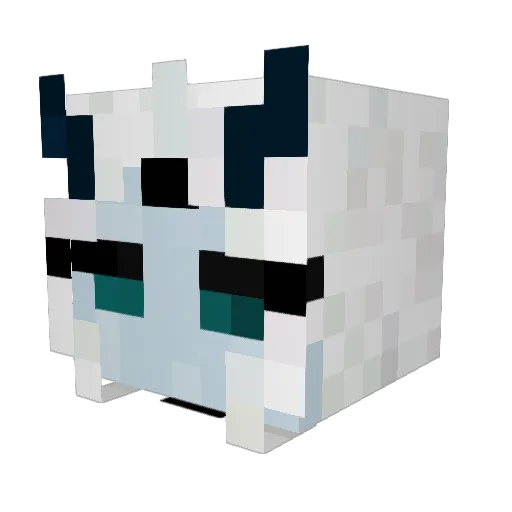 CrunkD83 Minecraft avatar head, 3D render