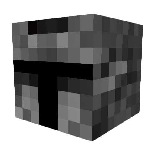 Crusade54 Minecraft avatar head, 3D render