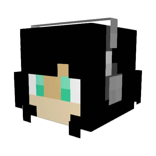CrusaderKing641 Minecraft avatar head, 3D render