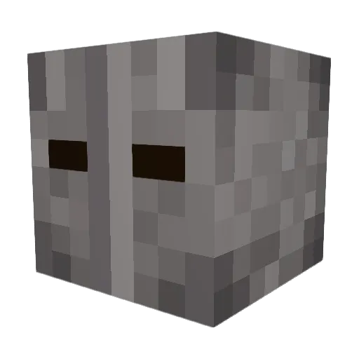 Crusader_Queen Minecraft avatar head, 3D render