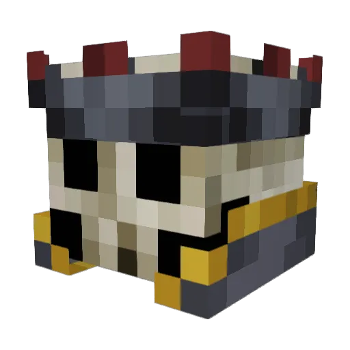 Crusher_MP4 Minecraft avatar head, 3D render