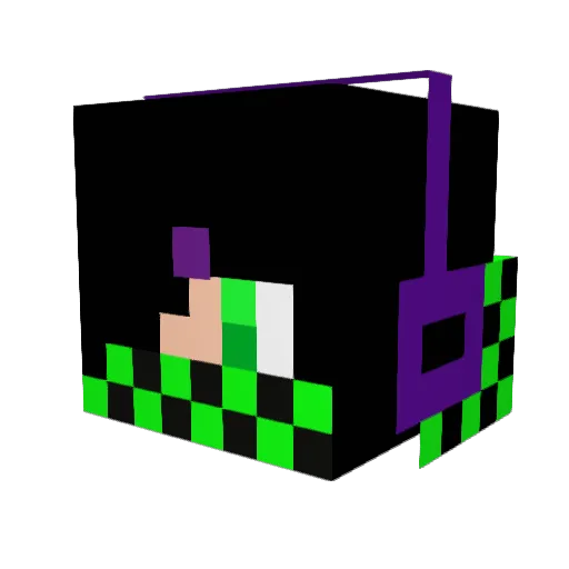 Crusher_Xt Minecraft avatar head, 3D render