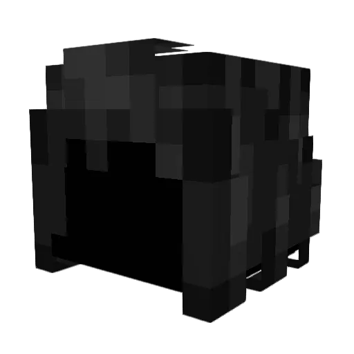 CrustyNug Minecraft avatar head, 3D render