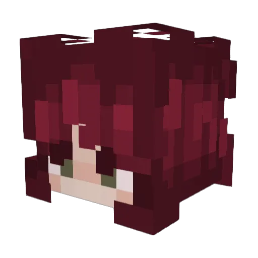 Crusty_Fish Minecraft avatar head, 3D render