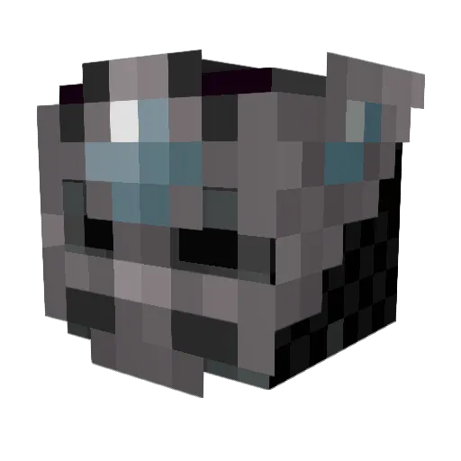 CrusueL_ Minecraft avatar head, 3D render