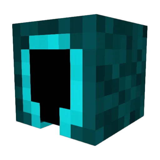 CrxsyCxt Minecraft avatar head, 3D render