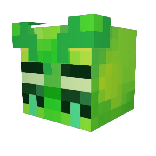 CryMira Minecraft avatar head, 3D render
