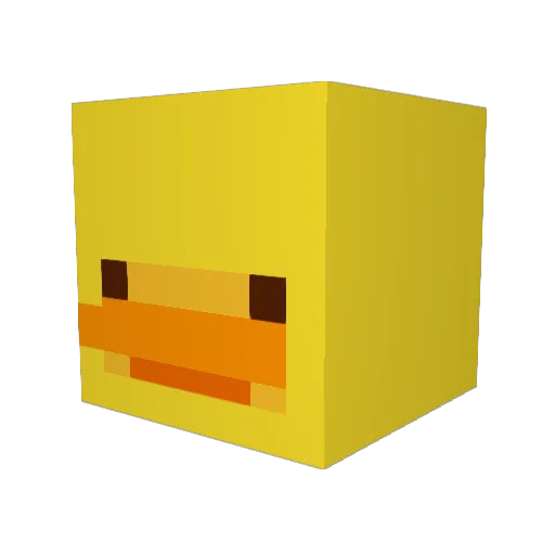 CryO0_0 Minecraft avatar head, 3D render