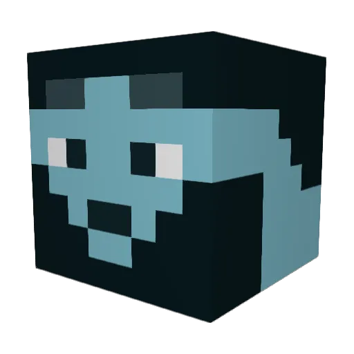 Cryboyboy111 Minecraft avatar head, 3D render