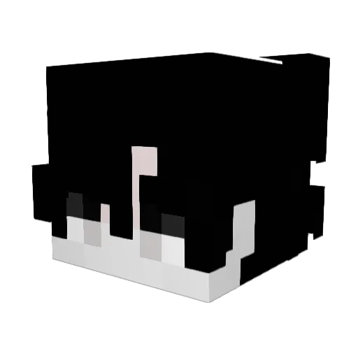 CryfulsPrime Minecraft avatar head, 3D render