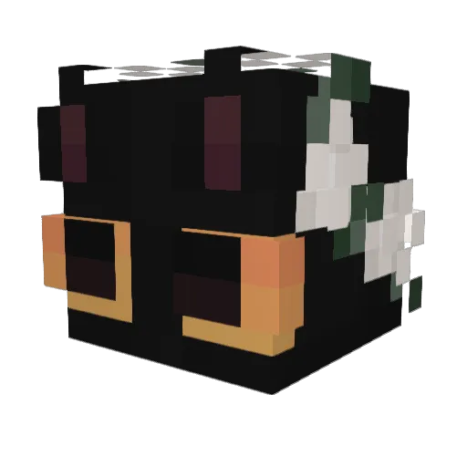 CryingYouARiver Minecraft avatar head, 3D render