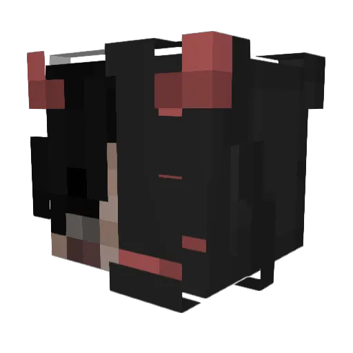 Cryms09 Minecraft avatar head, 3D render